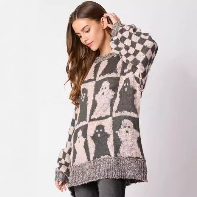 Halloween Ghost Sweater