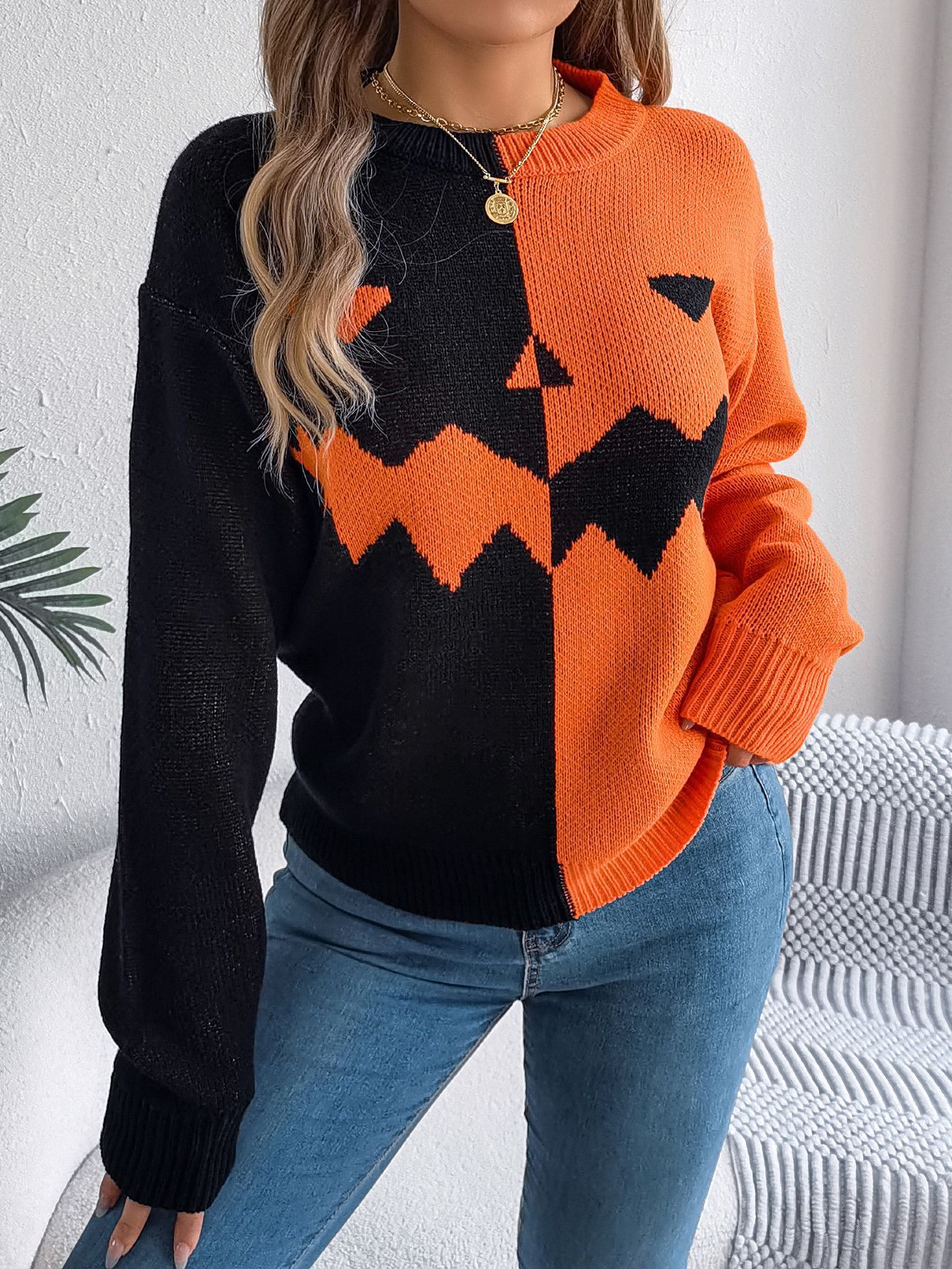 Halloween Ghost Sweater