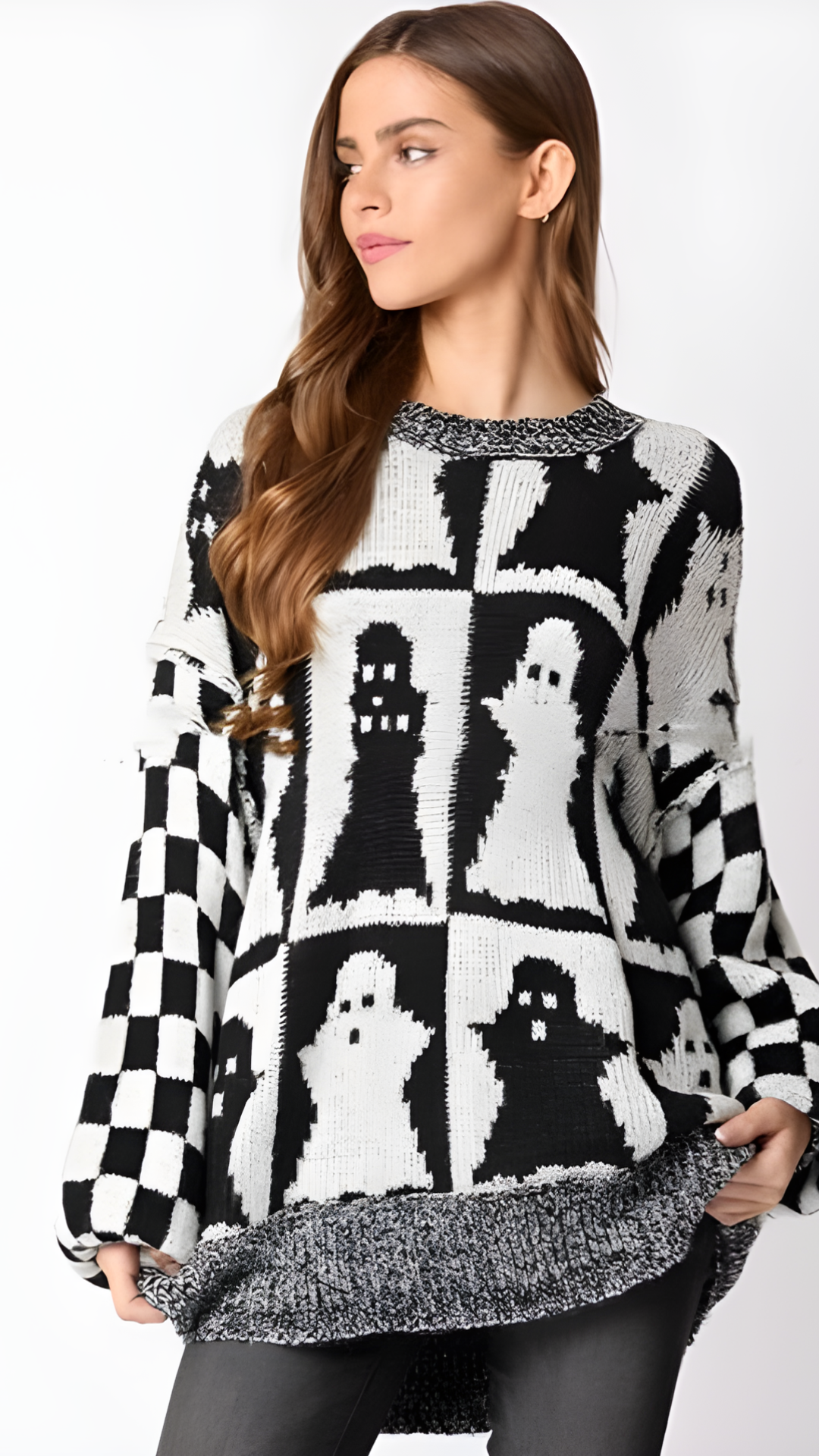 Halloween Ghost Sweater