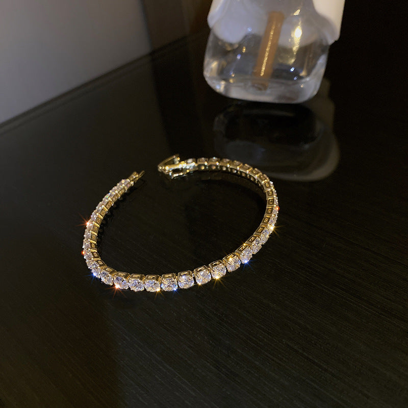 Fashion Simple Geometric Zircon Bracelet - Dress To Impress